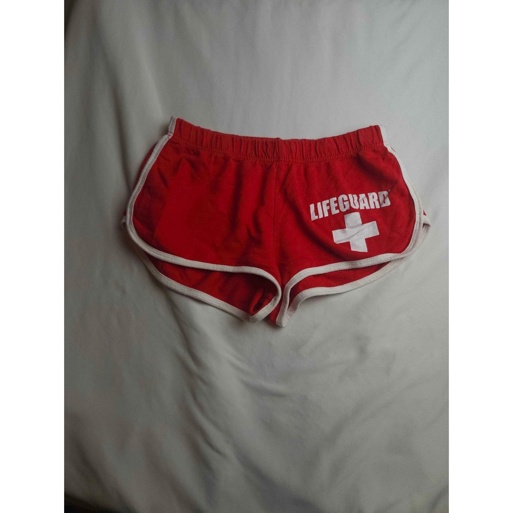 Lifeguard Daytona Beach Red Dolphin Shorts Womens Medium